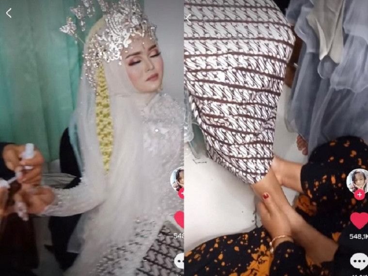 Ilustrasi pengantin