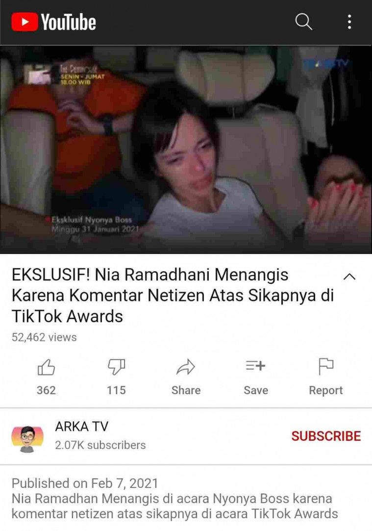 Nia Ramadhani