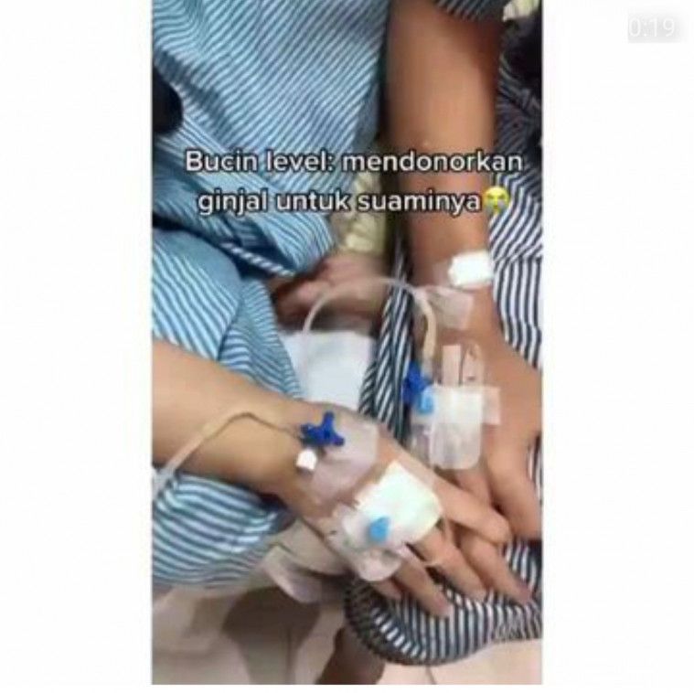 Istri yang mendonorkan ginjal untuk suami