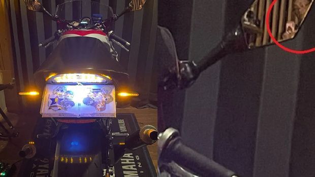Pria tua nyamar jadi bikers cantik