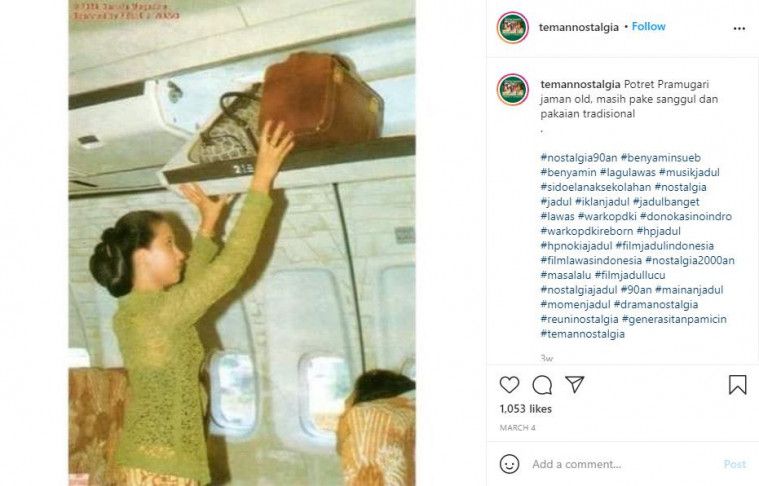 Potret pramagari Indonesia zaman old.