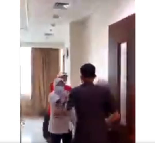 Pelaku menjambak rambut perawat di RS Siloam, Palembang