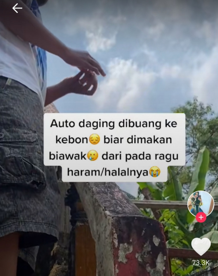 Viral wanita curiga daging sapi yang dibelinya tidak halal