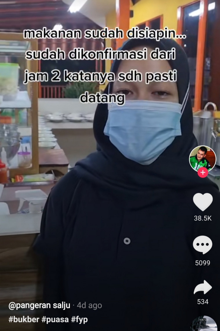 Warung merugi akibat di-PHP rombongan bukber