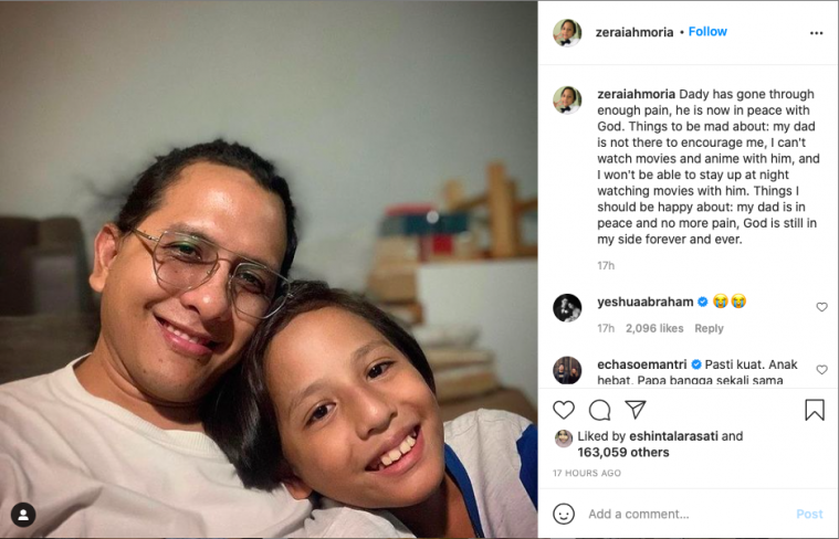 Raditya Oloan dan Zeraiah Moria