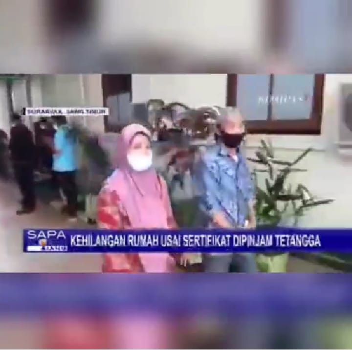Ilustrasi sertifikat rumah