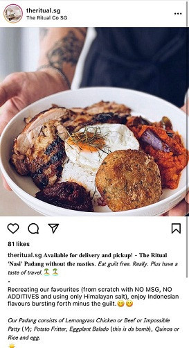 Restoran Singapura menulis hal sensitif tentang Nasi Padang asal Indonesia