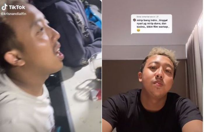 Tak hanya tengil mirip Om Indro tapi tendangannya telah mengharumkan negeri di kancah internasional!