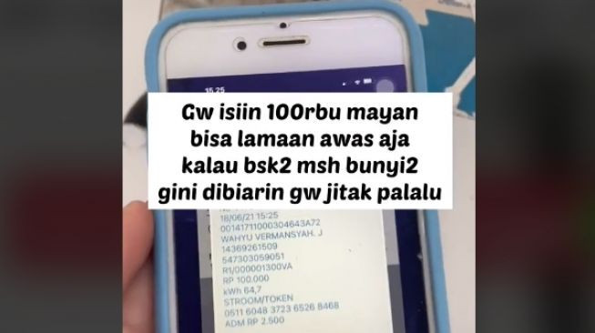 Ilustrasi token listrik