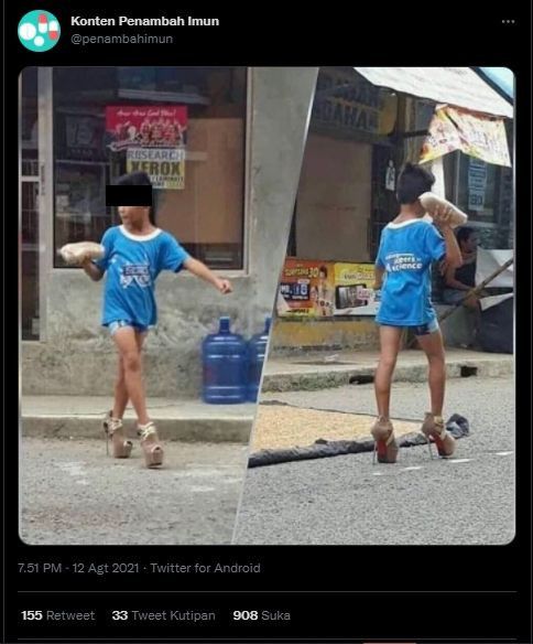 Momen kocak disuruh emak ke warung