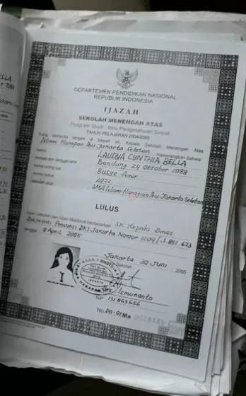 Potret ijazah para pesohor
