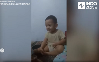 Viral cara orang tua menenangkan anak menangis