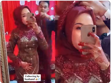 Tren video "Unboxing pengantin" di Malaysia
